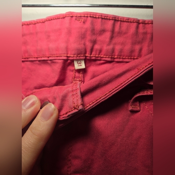 Levi's Jeans Womens 31 Pink Cotton Stretch Mid Rise Skinny 5 Pocket Casual - Picture 5 of 8